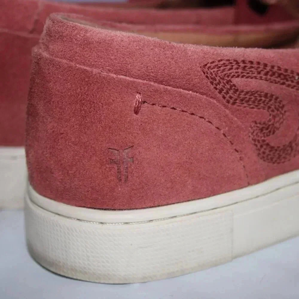 Designer by Frye Ivy Primrose Suede Slip On Sneakers Womens Size 9 - Picture 9 of 16